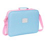 Cartable d'école BlackFit8 Smile Rose Bleu clair 38 x 28 x 6 cm