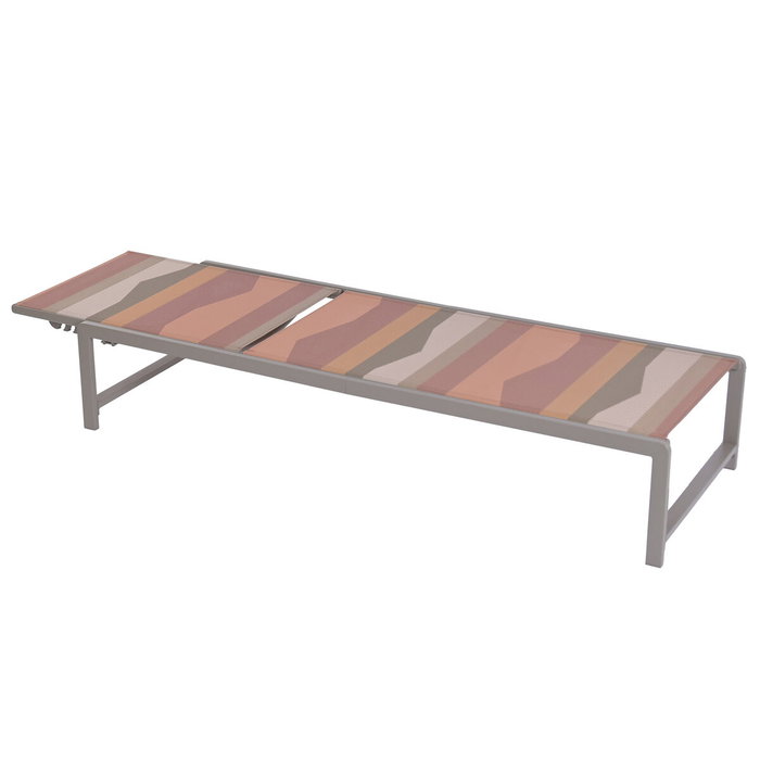 Chaise longue Home ESPRIT Vert Multicouleur 195 X 61 X 85 CM