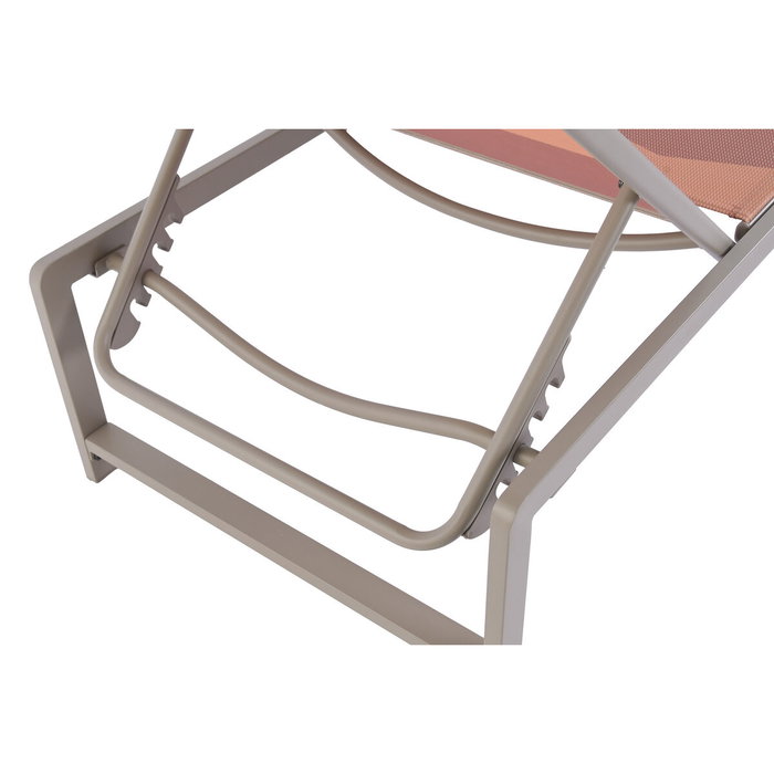 Chaise longue Home ESPRIT Vert Multicouleur 195 X 61 X 85 CM
