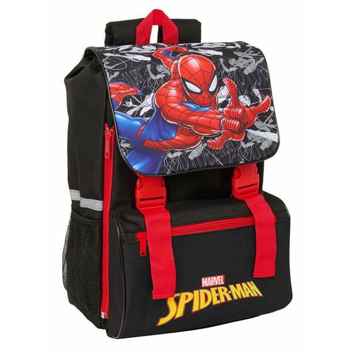 Cartable Spider-Man Noir Rouge 18,5 x 41 x 15 cm Cartable Spider-Man Noir Rouge 18,5 x 41 x 15 cm