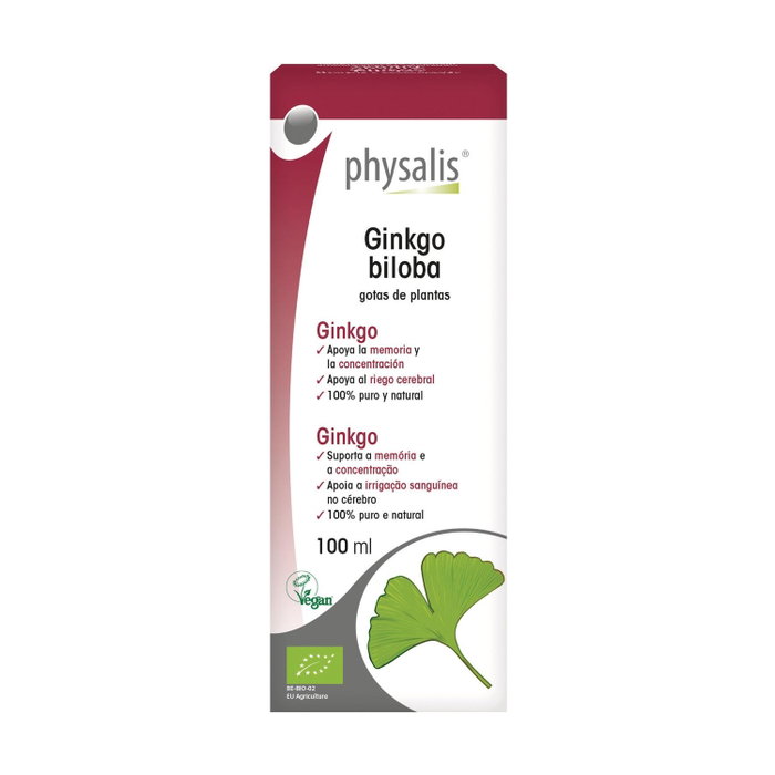Physalis Extrait de Ginkgo Biloba Bio 100 ml
