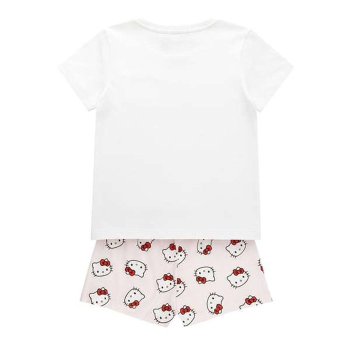 Pyjama Enfant Hello Kitty Blanc