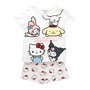 Pyjama Enfant Hello Kitty Blanc