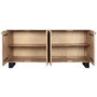 Buffet Home ESPRIT Métal Acacia 170 x 40 x 80 cm