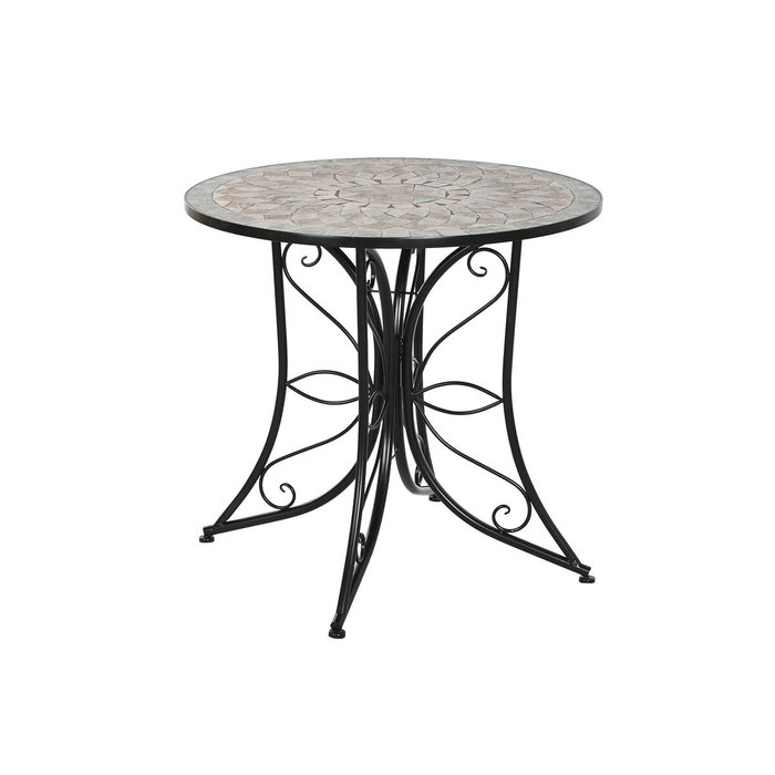 Home ESPRIT Table d'appoint Noir Multicouleur Home ESPRIT Table d'appoint Noir Multicouleur