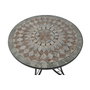Home ESPRIT Table d'appoint Noir Multicouleur