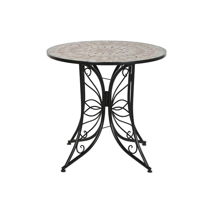 Home ESPRIT Table d'appoint Noir Multicouleur Home ESPRIT Table d'appoint Noir Multicouleur