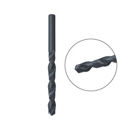 Fischer Foret pour métal HSS-R DIN 338 ø9,00 x 81/125 mm Gris