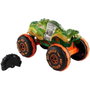Mattel - Hot Wheels Monster Trucks - Camion radio commandé Sams'h-O-Saurus 1:15 - Jouet véhicule pour enfant - Nécessite piles AAA