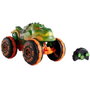 Mattel - Hot Wheels Monster Trucks - Camion radio commandé Sams'h-O-Saurus 1:15 - Jouet véhicule pour enfant - Nécessite piles AAA