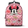 Karactermania Mochila HS FAN 2.2 Minnie Mouse Journey - Sac à dos urbain en ripstop imperméable, compartiment principal, 18 x 31 x 44 cm, rose