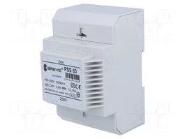 BREVE TUFVASSONS Transformateur de réseau 63VA 230VAC 24V pour rail DIN
