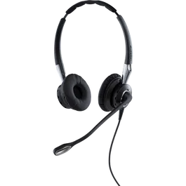 Jabra 2409-820-204 Casque BIZ 2400 II Duo, Noir, Réduction de bruit