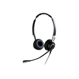 Jabra BIZ 2400 II QD Duo NC - Micro-casque Binaural Argent/Noir