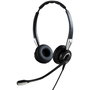 Jabra BIZ 2400 II QD Duo Micro-casque Binaural Noir et Argent