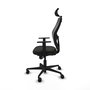 Piqueras y Crespo Chaise de Bureau Jorquera Noir
