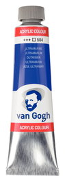 Van Gogh Peinture Acrylique Bleu Outremer 504, 40 ml