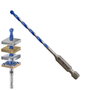 WOLFPACK LINEA PROFESIONAL Broca Universelle Hexagonale 4,0 mm