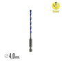 WOLFPACK LINEA PROFESIONAL Broca Universelle Hexagonale 4,0 mm