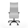 Piqueras y Crespo Chaise de Bureau Albacete Gris clair et Blanc