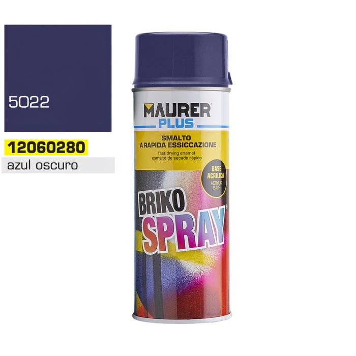 MAURER Spray bleu foncé nuit 400 ml MAURER Spray bleu foncé nuit 400 ml