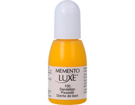 Tsukineko MEMENTO LUXE Recharge d'encre Dandelion (Diente de león) 15ml