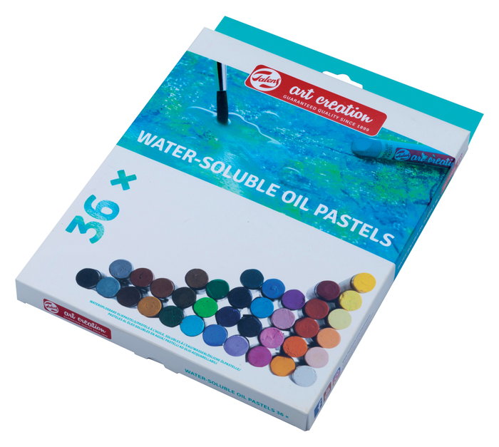 Talens Art Creation Set de Pastels à l'Huile Solubles dans l'Eau, 36 couleurs
