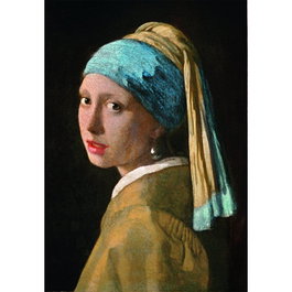 CLEMENTONI Puzzle La Jeune Fille à la perle de Vermeer Museum 1000 pièces