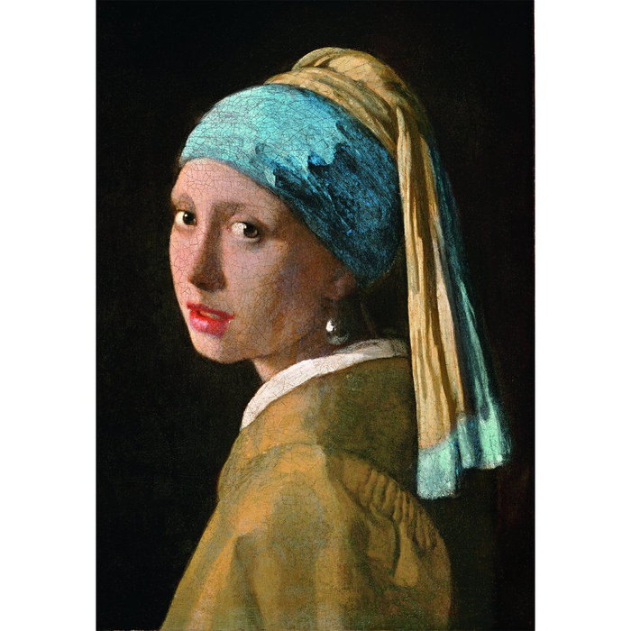 CLEMENTONI Puzzle La Jeune Fille à la perle de Vermeer Museum 1000 pièces CLEMENTONI Puzzle La Jeune Fille à la perle de Vermeer Museum 1000 pièces
