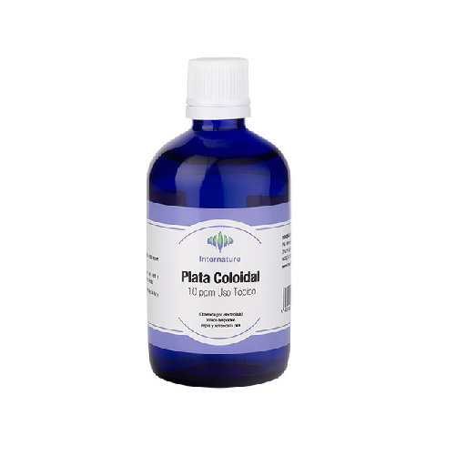 INTERNATURE Argent Colloïdal 10ppm 100 ml