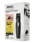 Wahl 5606-508 Cortabarbas pour moustache et barbe avec précision réglable 2-12mm, cuchillas autoafilables, fonctionnement sur piles