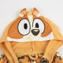 Bluey Peignoir pour Enfants Orange 4 ans