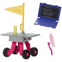 Barbie Astronaute Mattel - Muñeca Tú Puedes Ser Astronauta Hrg45 - Poupée avec Rover et Accessoires, Langues Multilingues, 3+
