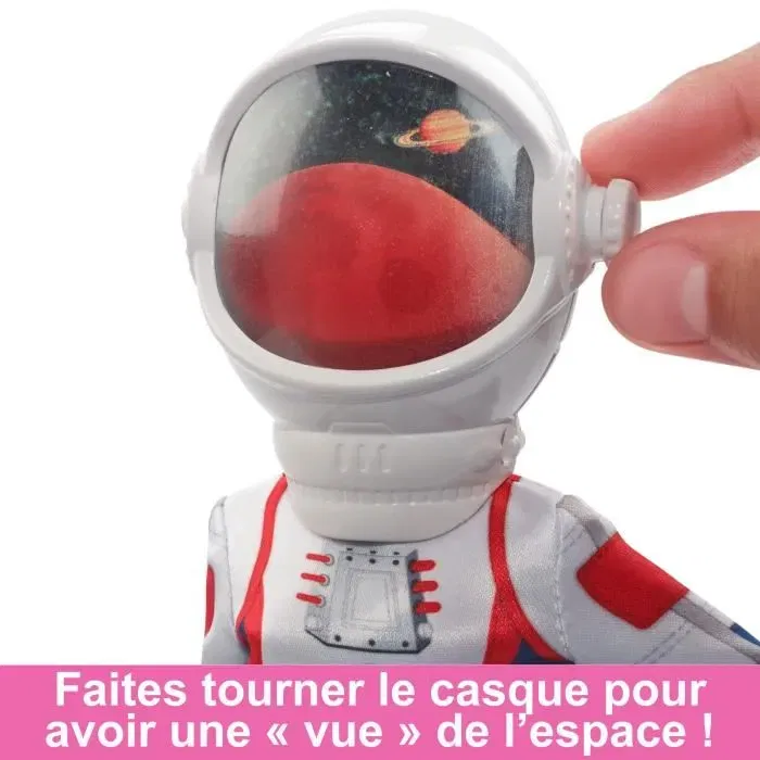 Mattel Barbie Astronaute - Coffret 65ème Anniversaire avec Poupée, 10 Accessoires, Véhicule et Ordinateur Portable - Jouet pour Enfants 3 Ans et Plus Mattel Barbie Astronaute - Coffret 65ème Anniversaire avec Poupée, 10 Accessoires, Véhicule et Ordinateur Portable - Jouet pour Enfants 3 Ans et Plus
