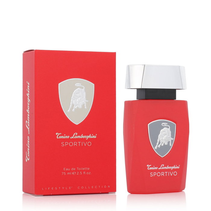 Tonino Lamborghini Sportivo Eau de Toilette pour Hommes 75 ml Tonino Lamborghini Sportivo Eau de Toilette pour Hommes 75 ml