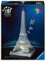 Ravensburger Puzzle 3D Iconics - Tour Eiffel illuminée avec LED