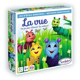 Sentosphere Jeu Sensoriel La Vue - Jeu Collaboratif d'Observation et de Réflexe sur les Couleurs - Dès 3 Ans