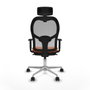 Piqueras y Crespo Chaise de Bureau 1D086N2 Orange