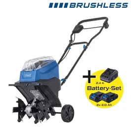 Scheppach BC-MT300-X Set S Motobineuse sans fil