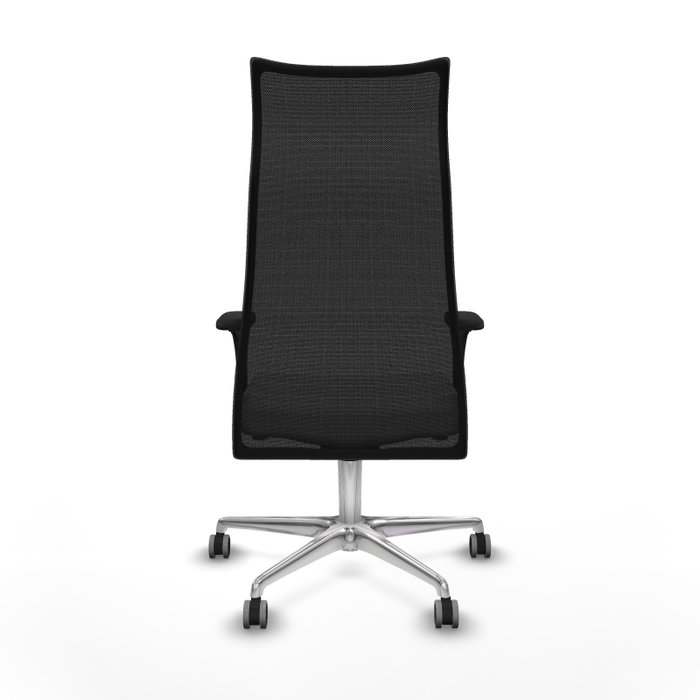 Piqueras y Crespo Chaise de Bureau Albacete Blanc et Noir