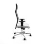 Piqueras y Crespo Chaise de Bureau Albacete Blanc et Noir