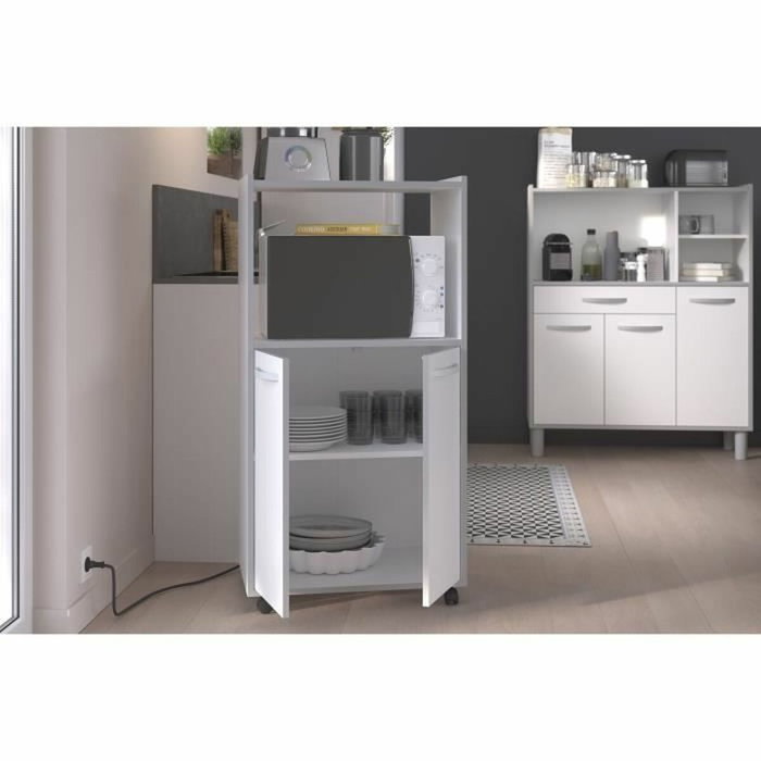 Oslo Desserte de cuisine OSLO L 60cm Blanc