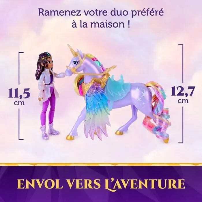 Spin Master Sophia et Wildstar Ailes Magiques - Unicorn Academy Spin Master Sophia et Wildstar Ailes Magiques - Unicorn Academy
