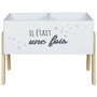 Home Deco Kids Cubo Almacenar C/2 Compartiment