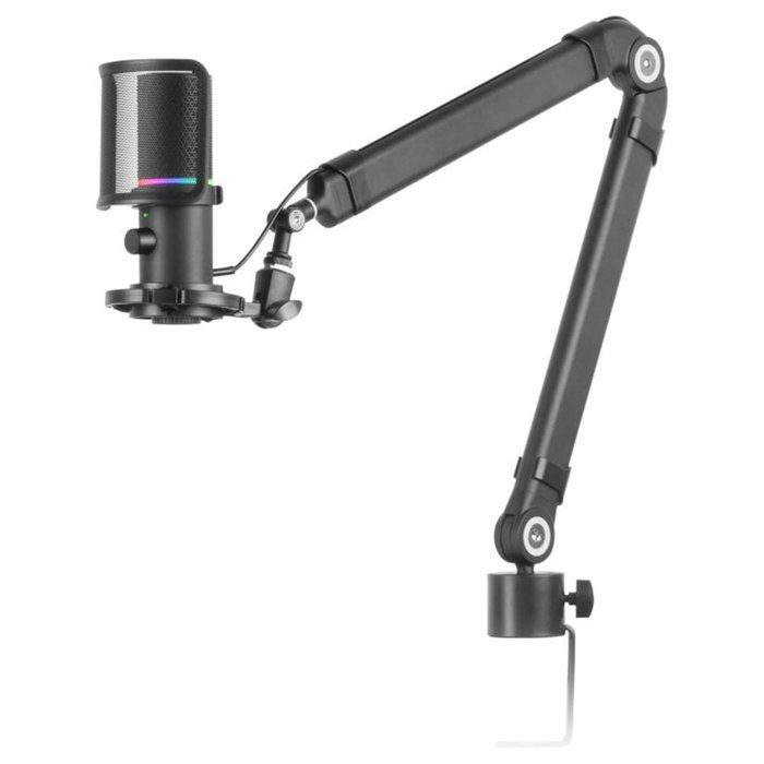 Mars Gaming MMIC-XT Microphone Professionnel USB ARGB Noir Studio Streaming Podcast