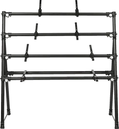 QUIKLOK Support pour clavier à 4 niveaux Noir