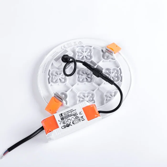 Placa LED IP65 15W 1.177Lm 4200K Blanc Naturel Circular sans cadre Placa LED IP65 15W 1.177Lm 4200K Blanc Naturel Circular sans cadre