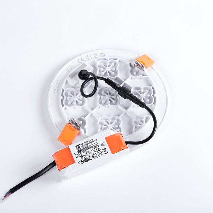Plaque LED 15W 1 177Lm 4200ºK Circulaire sans Cadre Blanco Natural Plaque LED 15W 1 177Lm 4200ºK Circulaire sans Cadre Blanco Natural