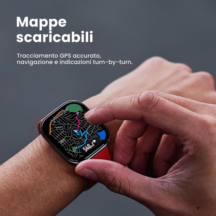 Amazfit Wearable Bip 6 46mm Noir, argent