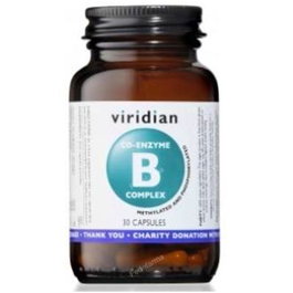 VIRIDIAN Coenzyme B Complex 30 capsules végétales